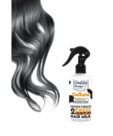 Ondula Milk Therapy Protein | Strengthening Effect | Heat Protective Dual Phase Blow Dry Water-250 ml - Buy Online on GoSupps.com