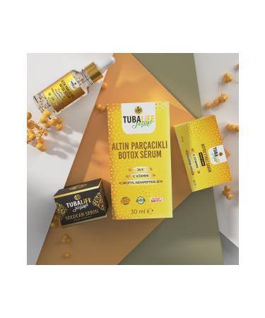 TUBALIFE 3-Piece Anti-Wrinkle Set - Wrinkle Cream Botox Effect - 24k Gold Particle Serum and Soap - Buy Online on GoSupps.com