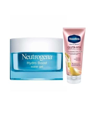 Vaseline Gluta Hya Revitalizing Shine 200 ml + Neutrogena Water Gel 50 ml