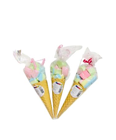 shekeyci Monymoo Cone Marshmallow 50gr 12 pieces - Buy Online on GoSupps.com