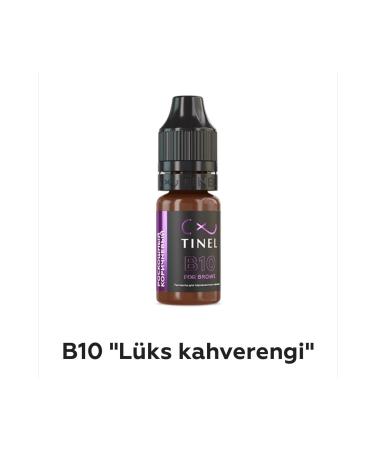 Tinel TINEL PERMANENT EYEBROW PIGMENT B10 LUXURY BROWN 10ML HYBRID