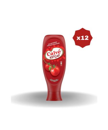 Calve KETCHUP 600 GR - (12 PIECES)