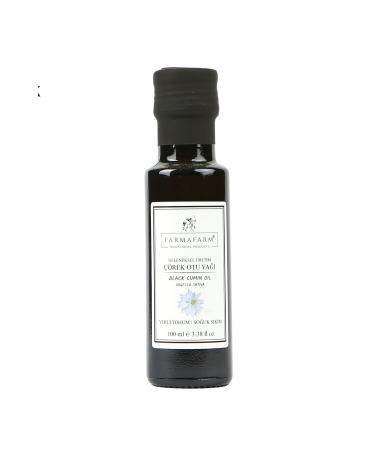 Farmafarm Cold Pressed Black Cumin Oil - 100ml | Local Product Heirloom Seed Traditional Production Vegetable Oil - Buy Online on GoSupps.com
