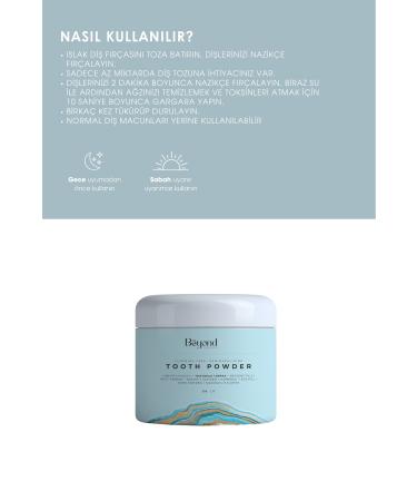 Beyond Handmade Remineralization & Whitening Tooth Powder - Chitosan Activated Carbon Clove Eggshell - Buy Online on GoSupps.com