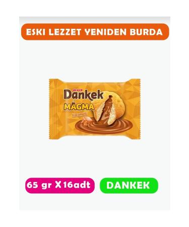  lker Caramel Filled Dankek Magma 65 Grams x 16 Pieces (Total 1040 Grams) - Buy Online on GoSupps.com