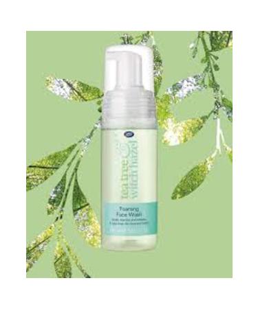Boots Tea Tree&Witch Hazel Foaming Face Wash 150ml / Boots Foaming Face Cleansing Gel 150ml