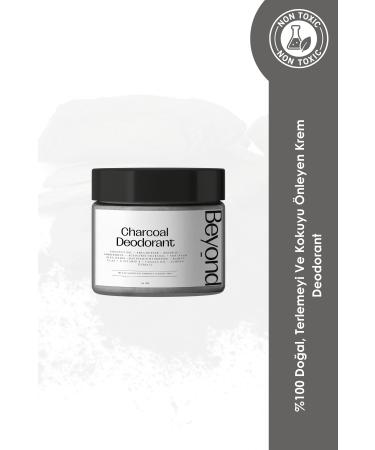 Beyond Handmade Charcoal Deodorant - 0 Natural Anti-Sweat & Anti-Odor Cream Deodorant