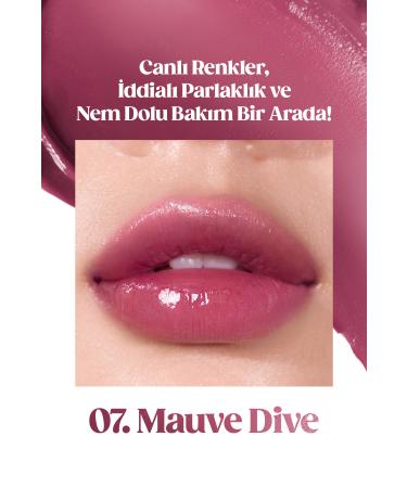 PERIPERA Intense Moisturizing Vegan Lip Balm Peripera Ink Mood Glowy Balm (7 Mauve Dive) (Hip Gray) - Buy Online on GoSupps.com