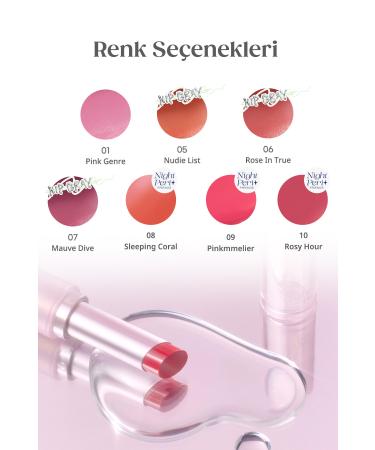 PERIPERA Intense Moisturizing Vegan Lip Balm Ink Mood Glowy Balm (9 PINKMMEL ER) (N GHT PER ) - Buy Online on GoSupps.com