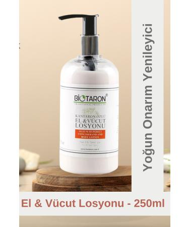 Biotaron St. John's Wort Organic Hand & Body Lotion - Moisturizing and Anti-Crack - 250 ml