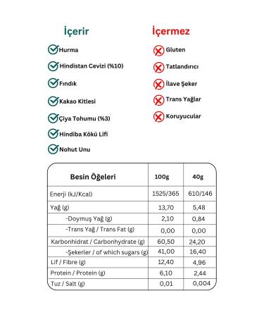 Nfest Fruit Bar with Coconut and Chia Seeds 40g x 12 Pieces - Buy Online on GoSupps.com