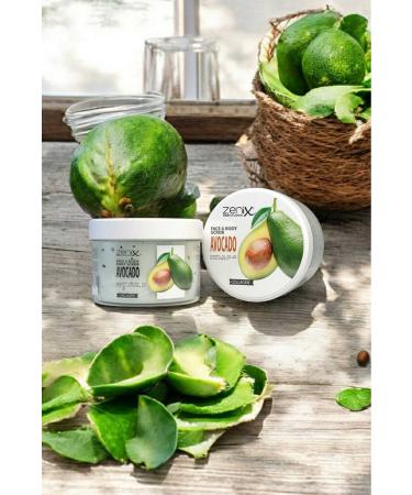Zenix ZEN X FACE BODY SCRUB AVOCADO 275 ML - Buy Online on GoSupps.com