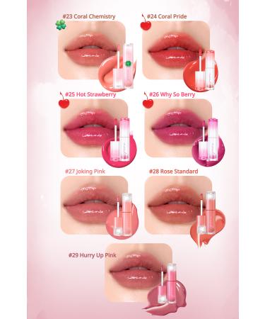 PERIPERA Permanent Pigmented Shiny Finish Tint PERIPERA Ink Mood Glowy Tint 05 Cherry So What - Buy Online on GoSupps.com