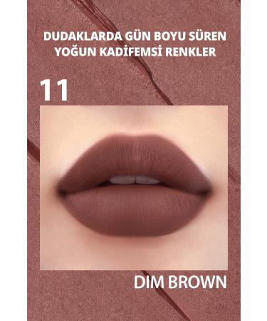 PERIPERA Intense Color Pigmented Velvet Look Lipstick Peripera Ink Velvet Intense Stick (011 Dim Brown) - Buy Online on GoSupps.com