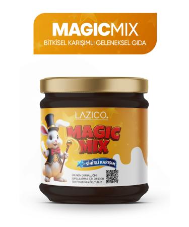 lazico Magicmix Cocoa & Black Mulberry Molasses Herbal Mix Traditional Food 240 grams