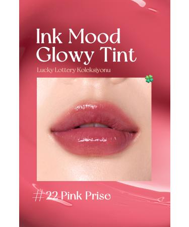 PERIPERA Permanent Pigmented Shiny Finish Tint PERIPERA Ink Mood Glowy Tint 22 Pink Prize (Lucky Lottery) - Buy Online on GoSupps.com
