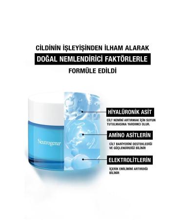 Neutrogena Hydroboost Water Gel Moisturizing Face Cream 50ml + Neutrogena Perfumed Hand Cream 50ml - Buy Online on GoSupps.com