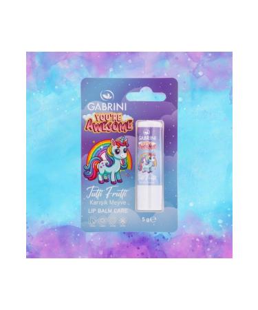 Gabrini Unicorn Kids Lipcare Tutti Frutti