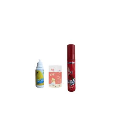 PharmaSed BUDGET VITAMIN SET (DERMABIT SPRAY 200 ml + FEATHER VITAMIN B + C-VIT)