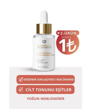 Mirabellix Pore Tightening 5% Niacinamide Serum