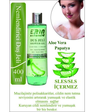 Erin Natural Moisturizing Shower Gel 400 ml
