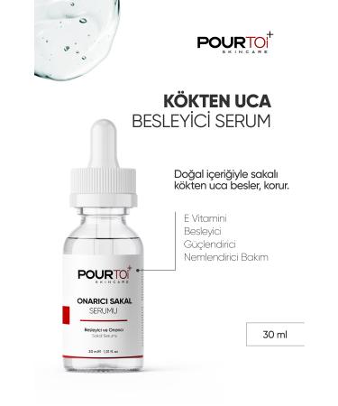 Pour Toi Restorative Beard Serum 30 ml - Buy Online on GoSupps.com