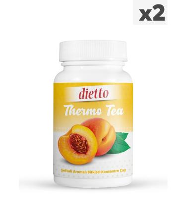 Dietto Herbal Concentrated Tea Peach Flavored 2 PIECES