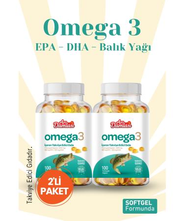 Bee Drops OMEGA 3 CONTAINING SUPPLEMENTARY FOOD 100 SOFT CAPSULES (2-PACK)