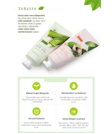MBL Teresia Soothing Moisturizing Hand Cream with Aloe Vera 100 ml - Buy Online on GoSupps.com