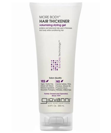 Giovanni More Body Hair Thickening and Volumizing Styling Gel 200ML