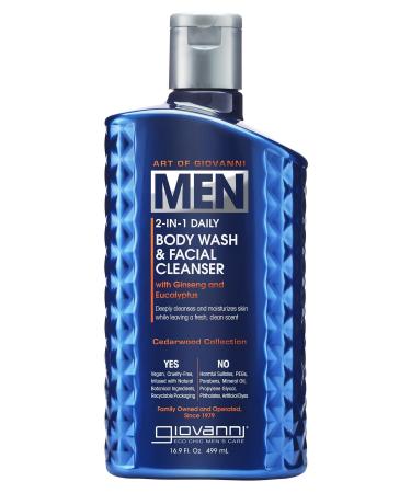 Giovanni Men Daily Face Cleansing and Shower Gel 499ML