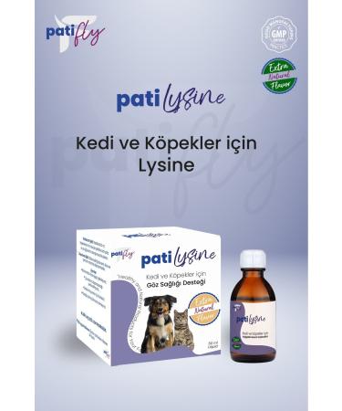 PAT FLY Lysine Vitamin Support Liquid for Cats and Dogs 50 ml