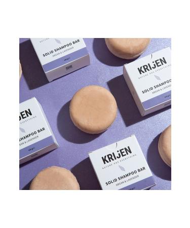 Krijen Argan & Lavender Solid Shampoo 100 Gr - Buy Online on GoSupps.com