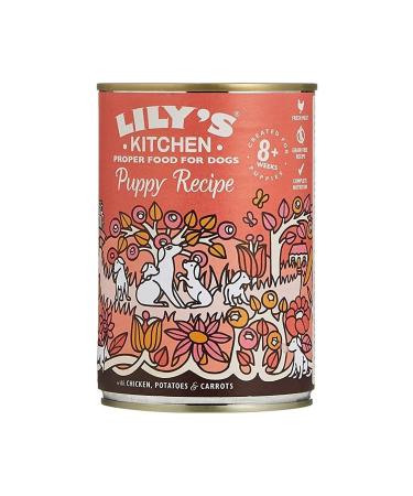 Lily's Kitchen Chicken Recipe Puppy Food 400g - Healthy and Delicious Starter