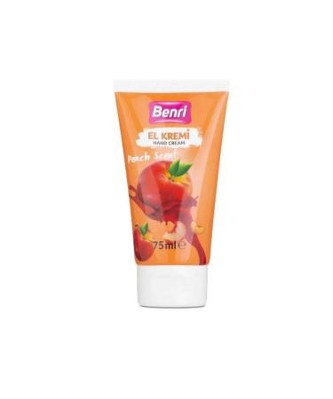 Benri Hand Cream Peach 75 ml