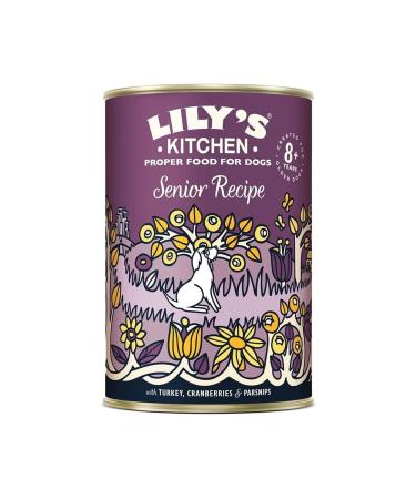 Lily's Kitchen Senior Dog Recipe Wet Food (400g) - Green-Lipped Mussel Supporting Joints