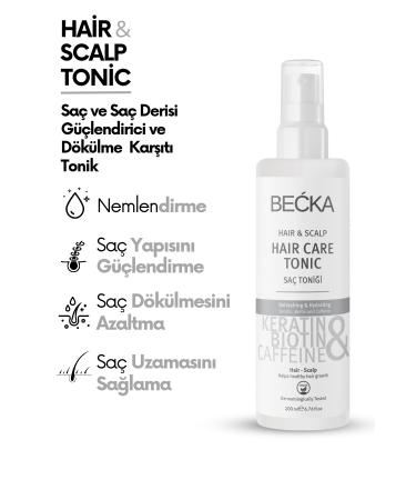 BE KA 2-Piece Set Hair Tonic Biotin Keratin and Caffeine Anti-hair Loss and Fast Hair Growth Effective 200 ml - Buy Online on GoSupps.com