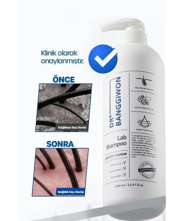 DR BANGGIWON Lab Anti-Hair Loss Care Shampoo 17 Types of Amino Acid Molecule Content Supporting Hair Growth - Buy Online on GoSupps.com