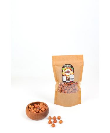 Green Blend Raw Hazelnut Organic Natural Hazelnut Giresun Hazelnut 250g Doypack Package