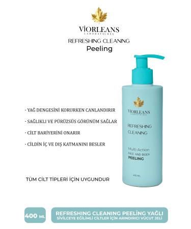 viorleans laboratoires Cleaning Peeling Purifying Body Gel for Oily Acne Prone Skin