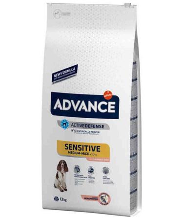 Advance Sensitive Salmon Rice Medium and Large Breed Adult Dog Food 12kg