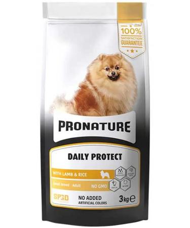 pronature Daily Protect Lamb and Rice Small Breed Adult Dog Food 3kg