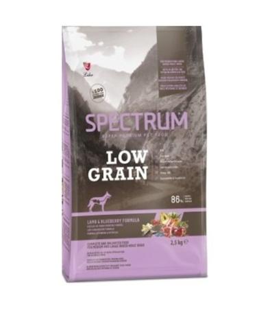 Spectrum Low Grain Lamb & Blueberry Medium and Large Breed Adult Dog Food 2.5kg