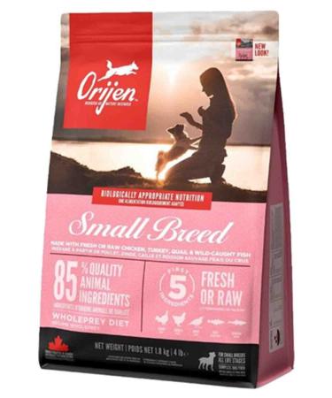 Orijen Grain-Free Small Breed Puppy and Adult Dog Food 1.8kg