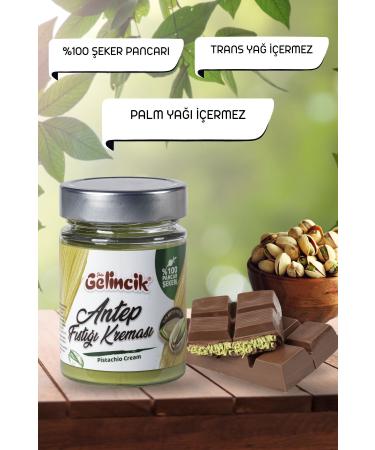 Gelincik Breakfast Spreadable Natural Additive-Free 320gr Special Production Pistachio Cream - Buy Online on GoSupps.com