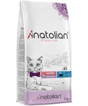 Anatolian Premium Sterilized Salmon Sterilized Cat Food 2 Kg