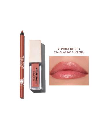 Alix Avien Maxivolumizer Lipgloss 216 - Glazing Fuchsia - Lasting and Moisturizing Lipstick - Plumping Effect - Buy Online on GoSupps.com