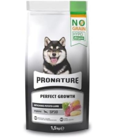 pronature Hypo-allergenic Grain-free Puppy Food Lamb Artichoke and Potato 1.5 Kg
