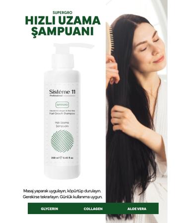 System 11 System 11 Rapid Growth Shampoo 250 ml - Buy Online on GoSupps.com
