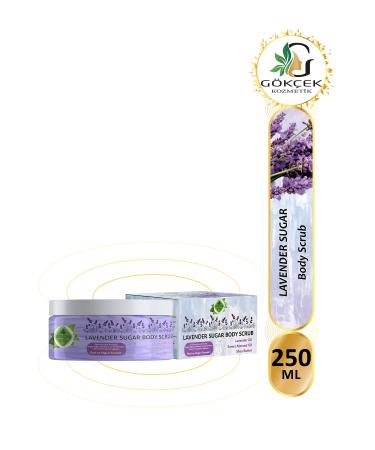 Gokcek Healing Lavender Sugar Body Scrub 250 Ml
